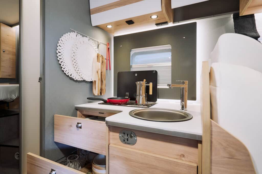 Cocina autocaravana Dethleffs
