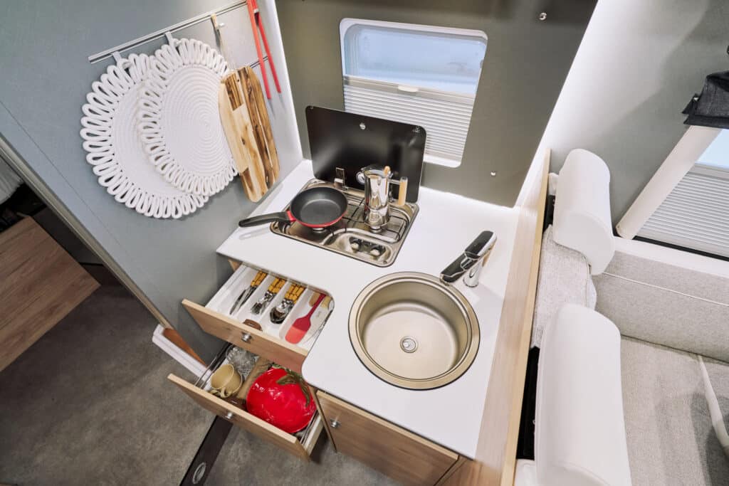 Cocina autocaravana Dethleffs
