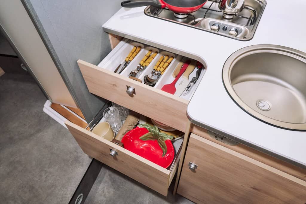 Cocina autocaravana Dethleffs